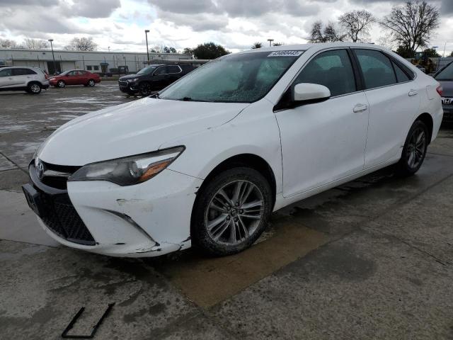 TOYOTA CAMRY LE 2017 with VIN 4T1BF1FK9HU396337 - Photo from auction