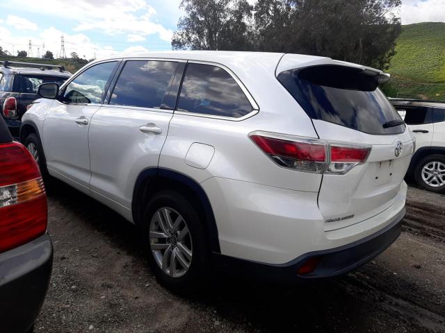 Photo 2 from auction – 2016 TOYOTA HIGHLANDER with VIN 5TDZARFH9GS022088