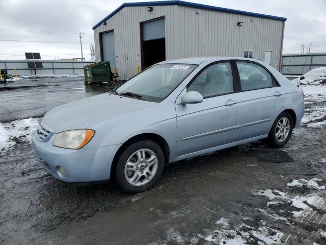 KIA SPECTRA LX 2004 with VIN KNAFE122445054164 - Photo from auction