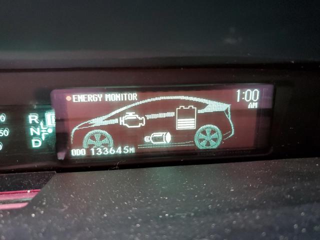 Photo 9 from auction – 2011 TOYOTA PRIUS with VIN JTDKN3DU6B1364722