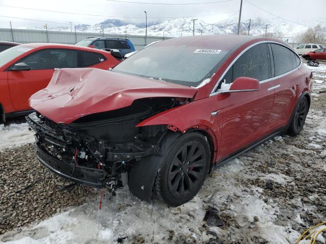 TESLA MODEL X 2019 with VIN 5YJXCBE4XKF192237 - Photo from auction