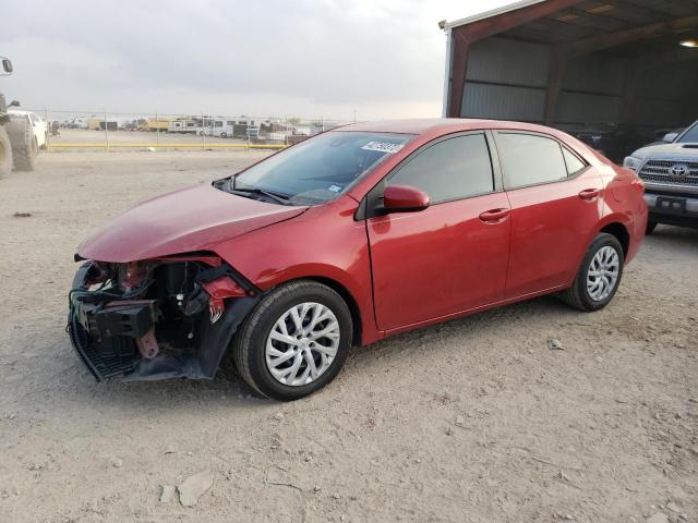 TOYOTA COROLLA L 2017 with VIN 5YFBURHE0HP634119 - Photo from auction