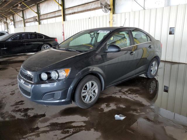CHEVROLET SONIC LT 2015 with VIN 1G1JC5SH0F4114909 - Photo from auction