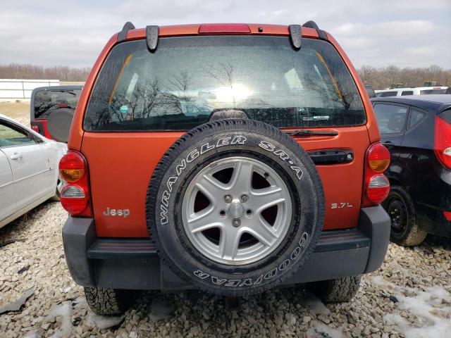 Photo 6 from auction – 2002 JEEP LIBERTY SP with VIN 1J4GL48K22W232256