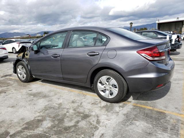 Photo 2 from auction – 2014 HONDA CIVIC LX with VIN 2HGFB2F57EH555339