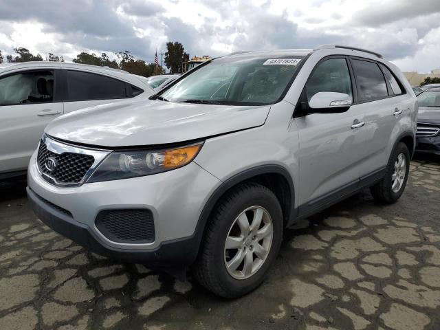 KIA SORENTO LX 2013 with VIN 5XYKT4A29DG402607 - Photo from auction