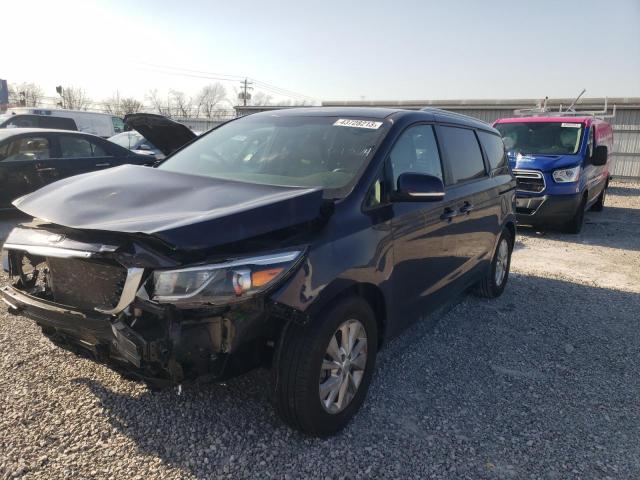 KIA SEDONA LX 2018 with VIN KNDMB5C19J6350884 - Photo from auction