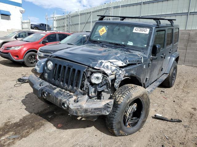 JEEP WRANGLER U 2017 with VIN 1C4BJWEG2HL638758 - Photo from auction