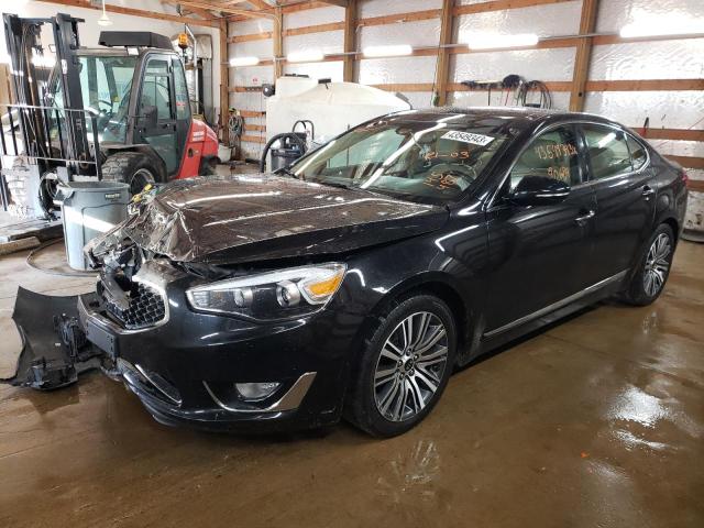 KIA CADENZA PR 2014 with VIN KNALN4D73E5145487 - Photo from auction