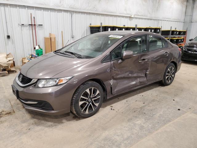 HONDA CIVIC EX 2014 with VIN 2HGFB2F85EH553356 - Photo from auction