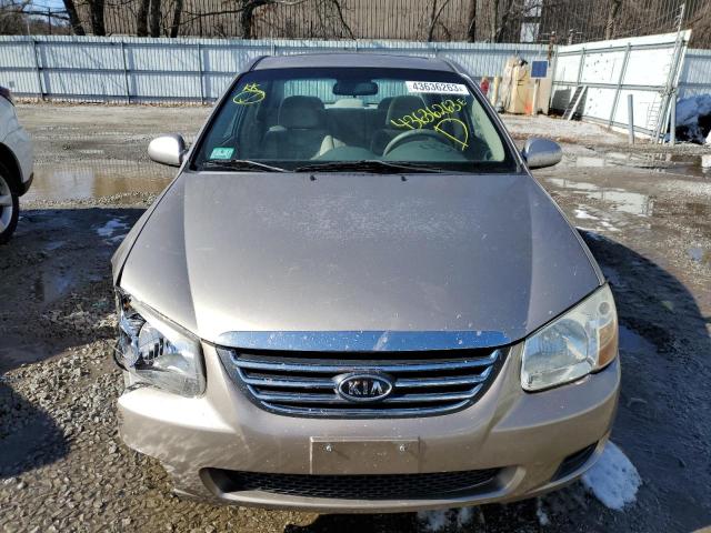 Photo 5 from auction – 2009 KIA SPECTRA EX with VIN KNAFE222895599328