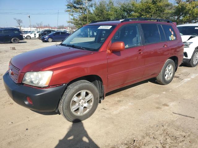 TOYOTA HIGHLANDER 2002 with VIN JTEGD21A620037008 - Photo from auction