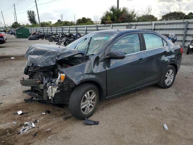 CHEVROLET SONIC LT 2014 with VIN 1G1JC5SHXE4193004 - Photo from auction