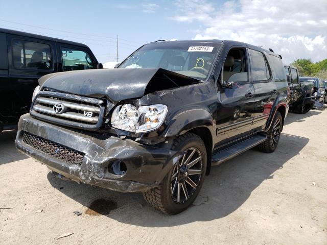 TOYOTA SEQUOIA LI 2003 with VIN 5TDBT48AX3S202995 - Photo from auction