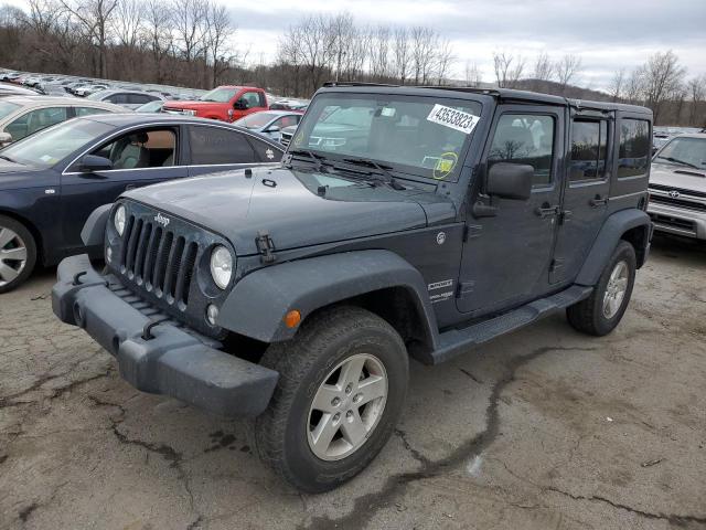 JEEP WRANGLER U 2018 with VIN 1C4BJWDG2JL895264 - Photo from auction