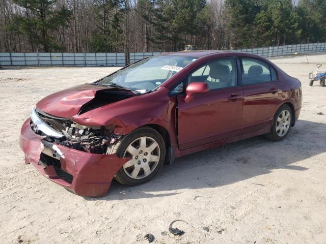 Photo 1 from auction – 2011 HONDA CIVIC LX with VIN 19XFA1F53BE026926