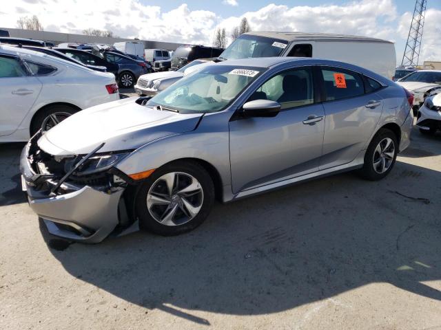 HONDA CIVIC LX 2019 with VIN 2HGFC2F66KH523628 - Photo from auction