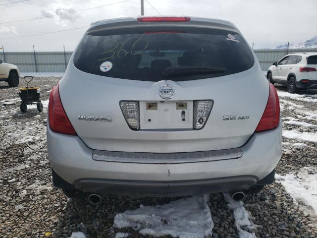 Photo 6 from auction – 2007 NISSAN MURANO SL with VIN JN8AZ08W47W654496