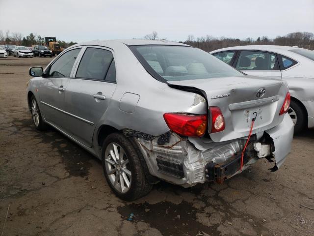 Photo 2 from auction – 2009 TOYOTA COROLLA BA with VIN JTDBL40E199043161