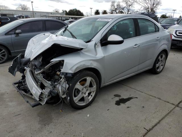 CHEVROLET SONIC LTZ 2014 with VIN 1G1JE5SG9E4120403 - Photo from auction