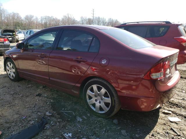Photo 2 from auction – 2009 HONDA CIVIC LX with VIN 2HGFA16529H355441