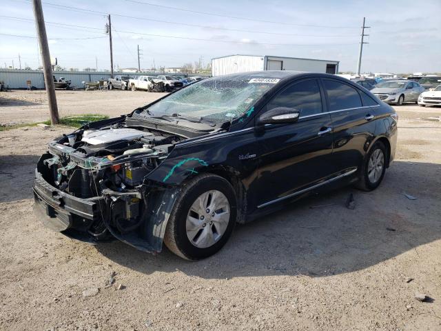 HYUNDAI SONATA HYB 2014 with VIN KMHEC4A42EA114746 - Photo from auction