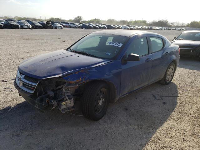 DODGE AVENGER SE 2013 with VIN 1C3CDZAB8DN676005 - Photo from auction