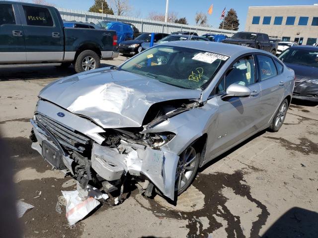 FORD FUSION SE 2017 with VIN 3FA6P0LU8HR385376 - Photo from auction