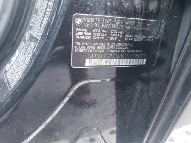 Photo 14 from auction – 2012 BMW X6 XDRIVE3 with VIN 5UXFG2C51CL778821