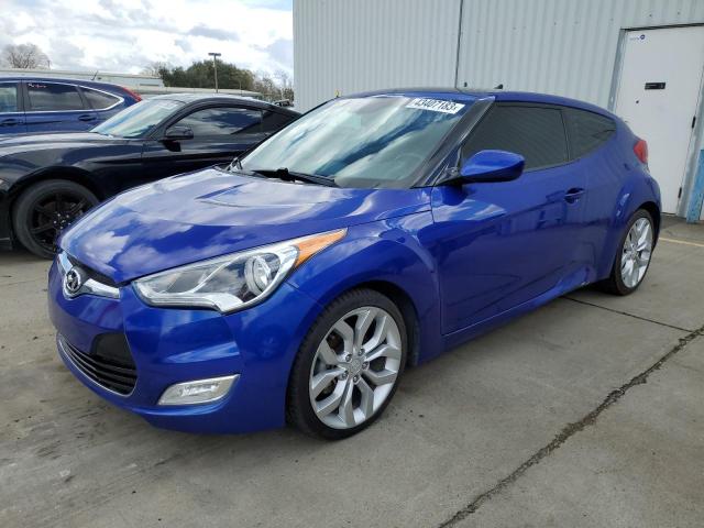HYUNDAI VELOSTER 2013 with VIN KMHTC6AD2DU130140 - Photo from auction
