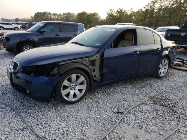 BMW 530 I 2004 with VIN WBANA73584B057847 - Photo from auction