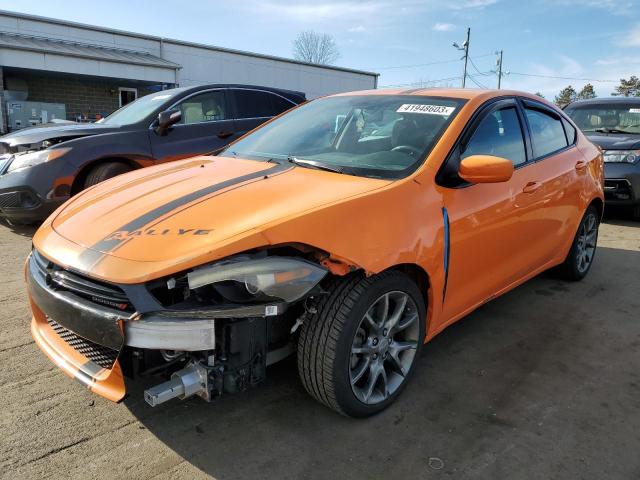 DODGE DART SXT 2013 with VIN 1C3CDFBA3DD335766 - Photo from auction