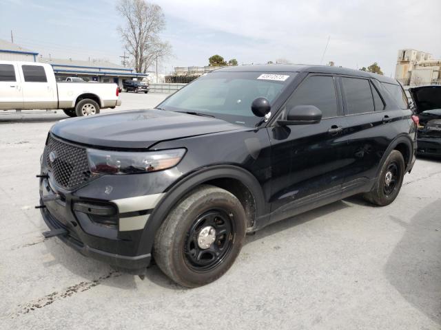 FORD EXPLORER P 2021 with VIN 1FM5K8AB7MGA50899 - Photo from auction