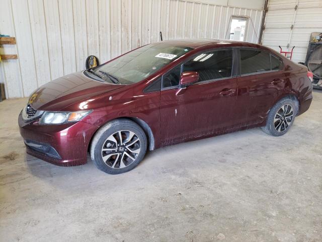 HONDA CIVIC EX 2014 with VIN 19XFB2F87EE059204 - Photo from auction