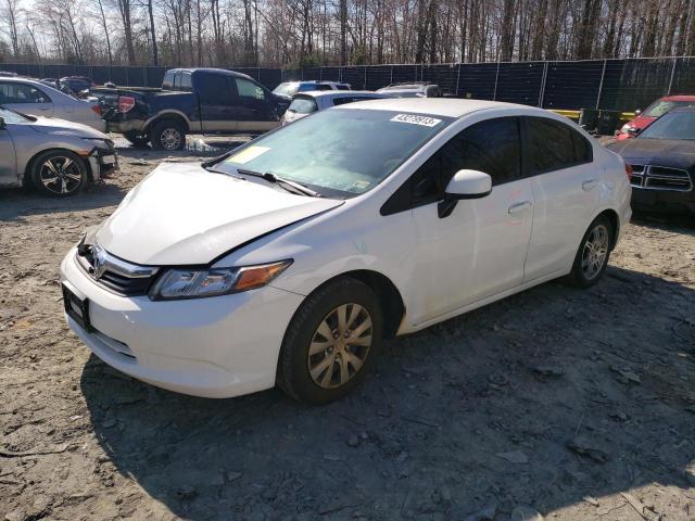 HONDA CIVIC LX 2012 with VIN 19XFB2F59CE002747 - Photo from auction
