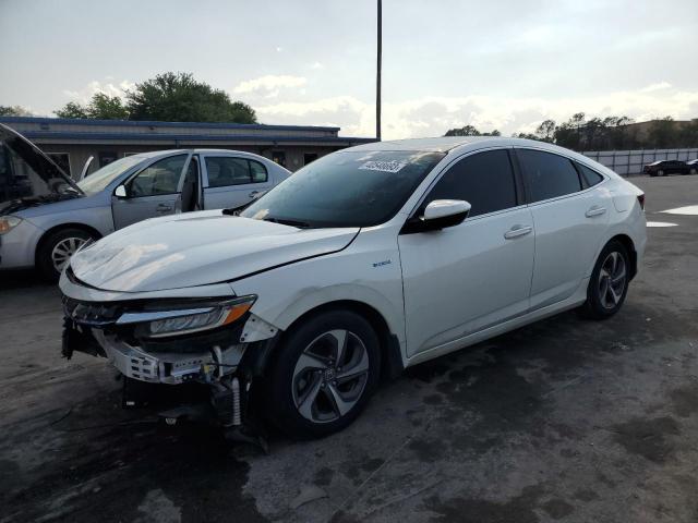 HONDA INSIGHT EX 2019 with VIN 19XZE4F55KE027630 - Photo from auction