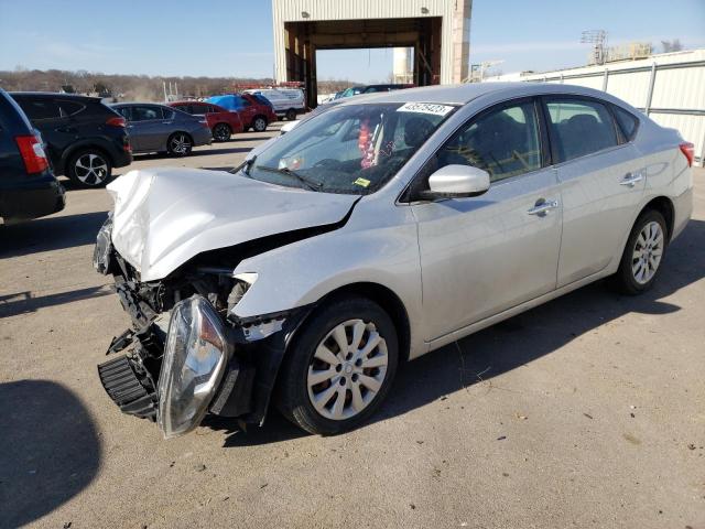 NISSAN SENTRA S 2017 with VIN 3N1AB7AP5HL697055 - Photo from auction