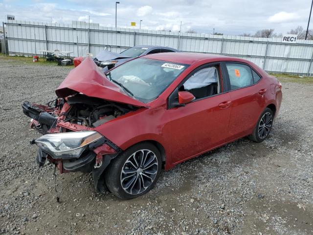 TOYOTA COROLLA L 2014 with VIN 2T1BURHE0EC054865 - Photo from auction