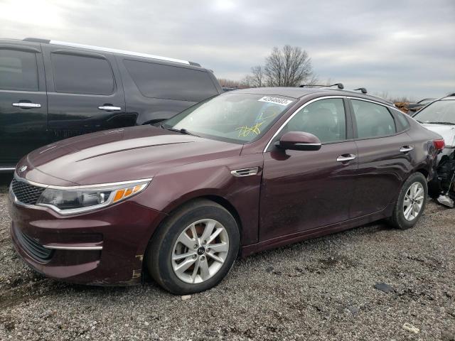 KIA OPTIMA LX 2017 with VIN 5XXGT4L30HG154804 - Photo from auction