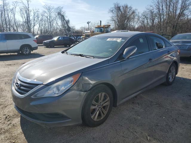 HYUNDAI SONATA GLS 2014 with VIN 5NPEB4AC2EH870987 - Photo from auction
