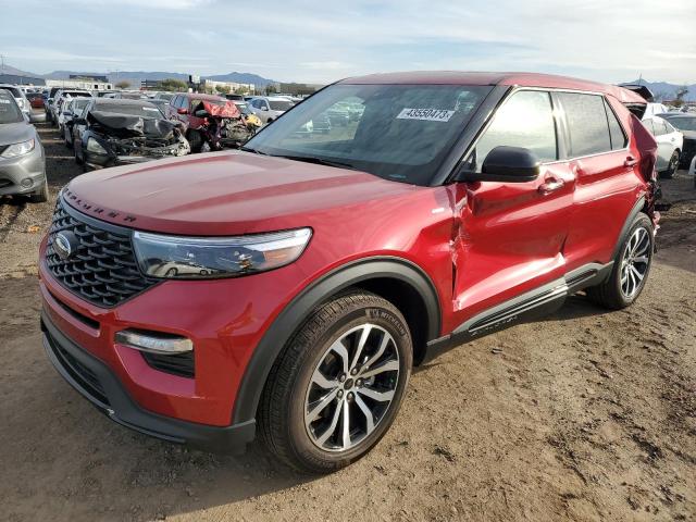 FORD EXPLORER S 2022 with VIN 1FMSK8KH7NGA81089 - Photo from auction
