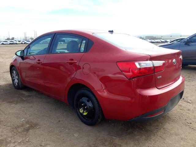 Photo 2 from auction – 2015 KIA RIO LX with VIN KNADM4A39F6521307