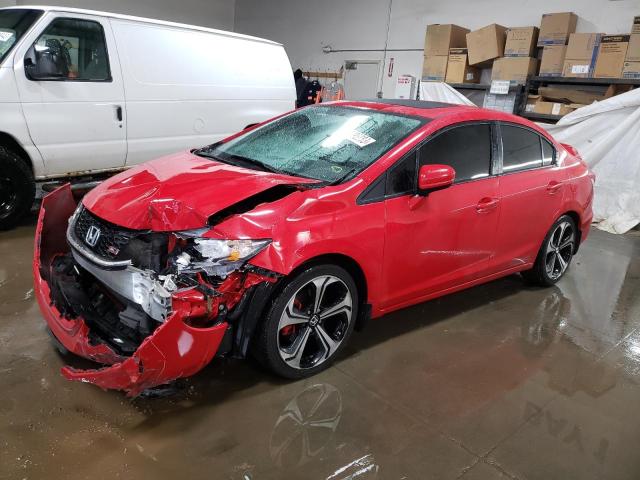 HONDA CIVIC SI 2014 with VIN 2HGFB6E58EH702518 - Photo from auction