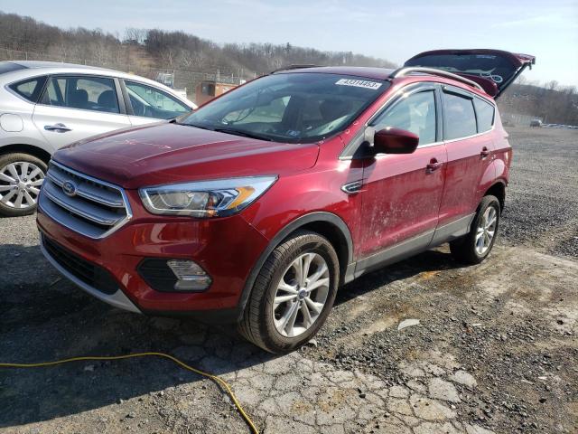 FORD ESCAPE SEL 2018 with VIN 1FMCU9HD2JUD61541 - Photo from auction