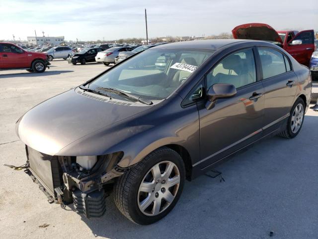 HONDA CIVIC LX 2010 with VIN 19XFA1F54AE009034 - Photo from auction