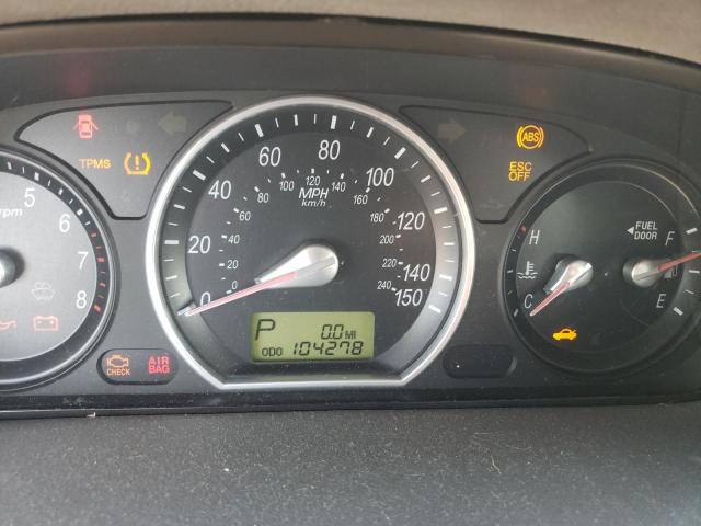 Photo 9 from auction – 2008 HYUNDAI SONATA GLS with VIN 5NPET46C58H400169