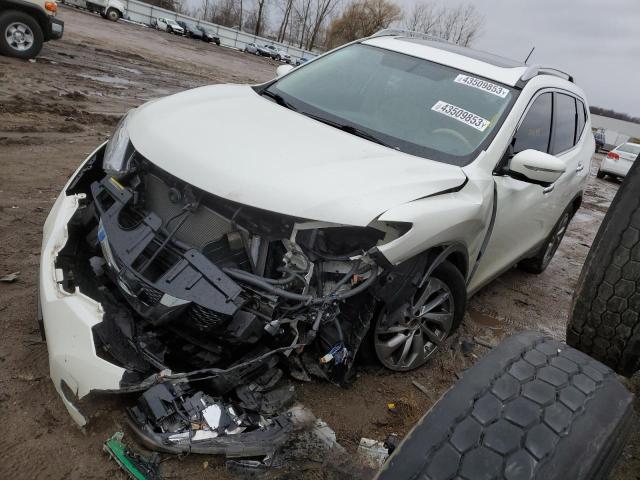 NISSAN ROGUE S 2015 with VIN 5N1AT2MVXFC866823 - Photo from auction