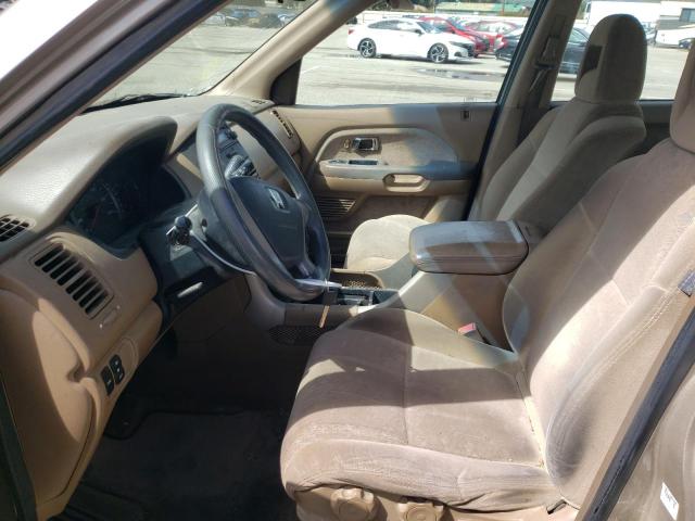 Photo 7 from auction – 2004 HONDA PILOT LX with VIN 2HKYF18164H579024