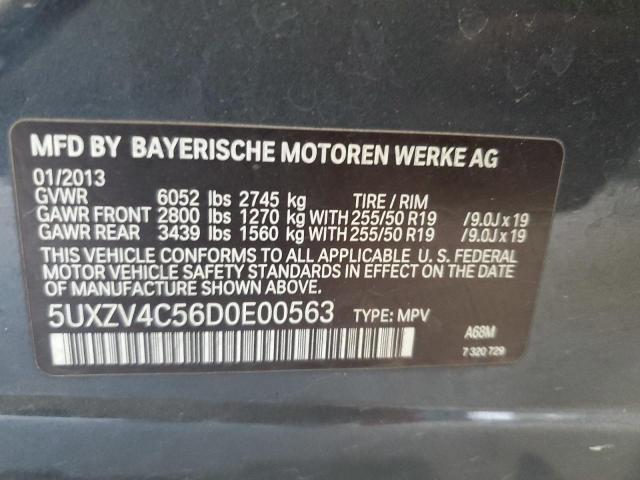 Photo 14 from auction – 2013 BMW X5 XDRIVE3 with VIN 5UXZV4C56D0E00563
