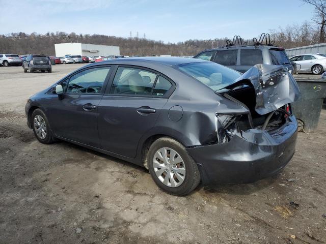 Photo 2 from auction – 2012 HONDA CIVIC LX with VIN 19XFB2F52CE377007